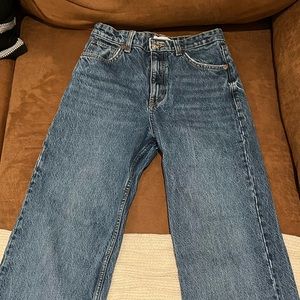 Wide leg Zara jeans